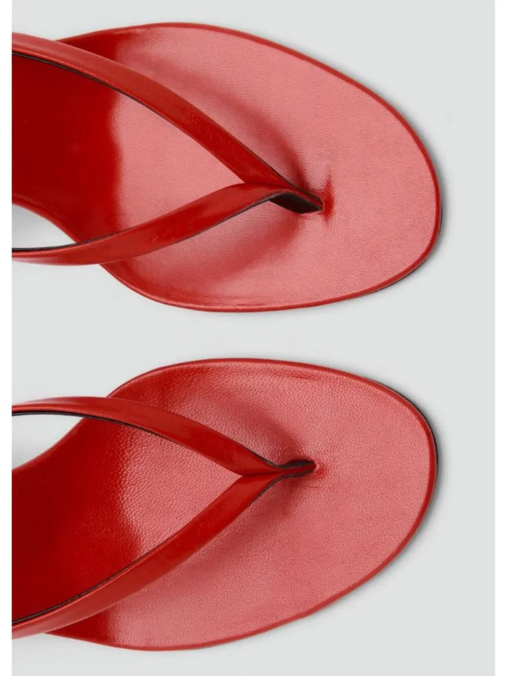 MANGO HAILEY BIEBER FUNNEL-HEEL LEATHER SANDAL - Picture 6 of 6